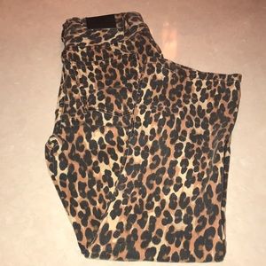 Urban Outfitters BDG cheetah print bootleg pant